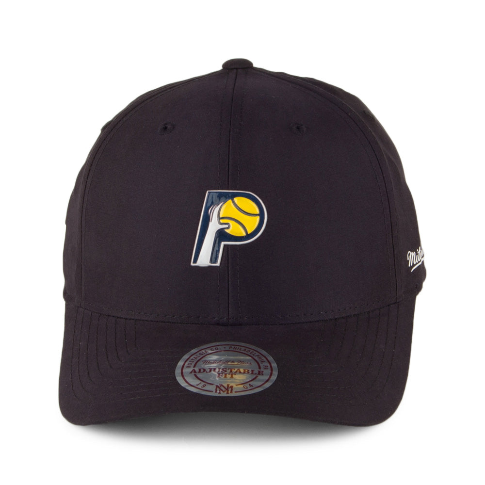 Mitchell & Ness Indiana Pacers Snapback Cap - Taped - Black