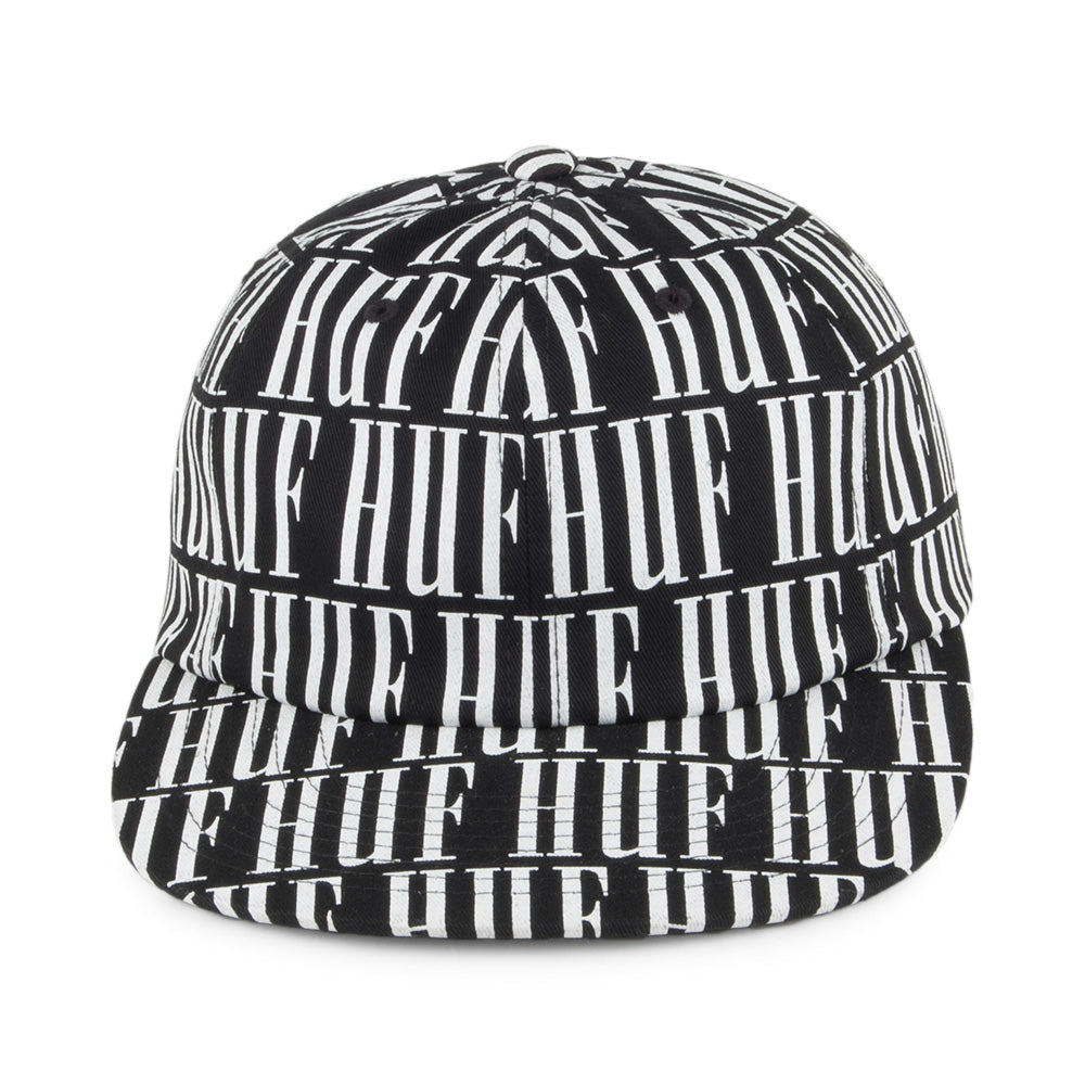 HUF Night Market 6 Panel Cap - Black