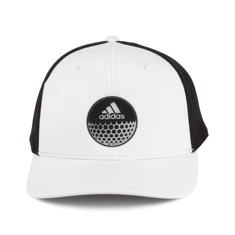 Adidas Hats Globe Trucker Cap - White-Black