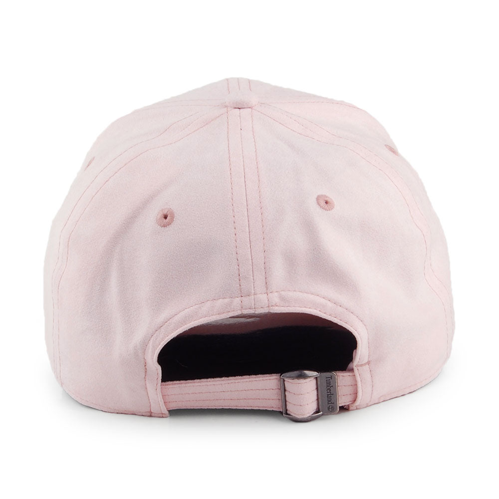 Timberland Hats Micro Faux Suede Baseball Cap - Light Pink