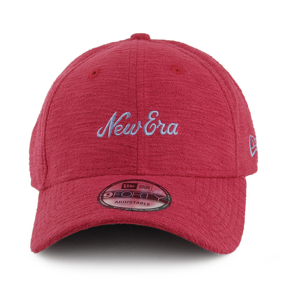 New Era 9FORTY Snapback Cap - NE Slub - Wine