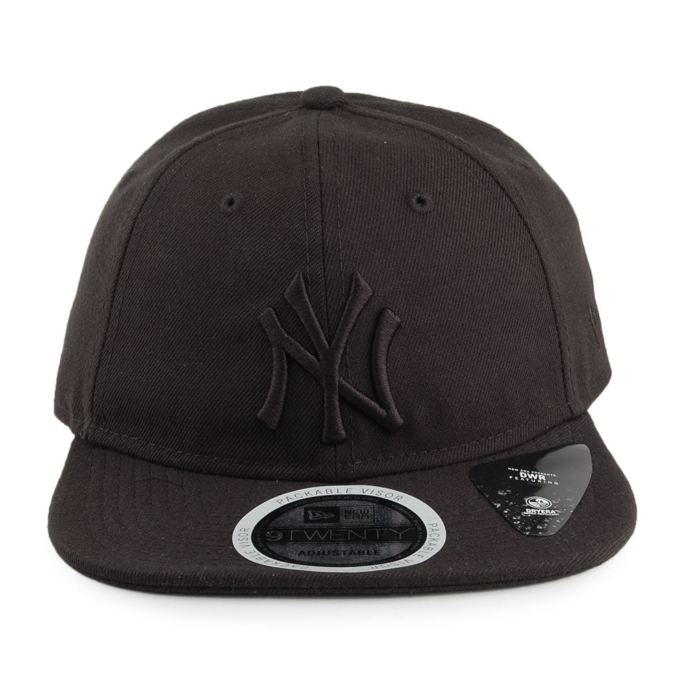 New Era 9TWENTY New York Yankees Baseball Cap - Team Packable - Black