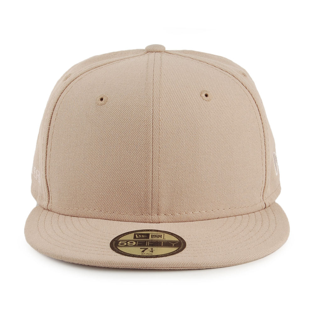 New Era 59FIFTY Baseball Cap - NE Side - Khaki