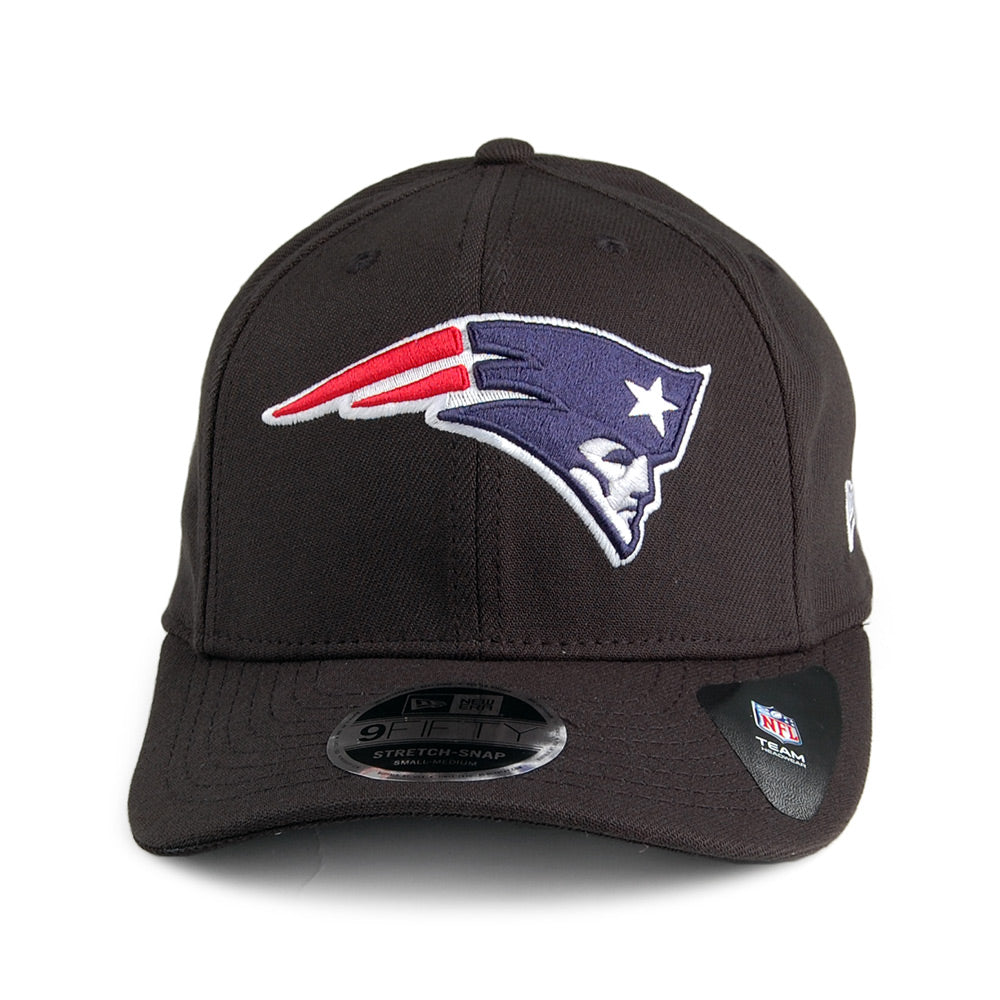 New Era 9FIFTY New England Patriots Snapback Cap - NFL Stretch Snap - Black