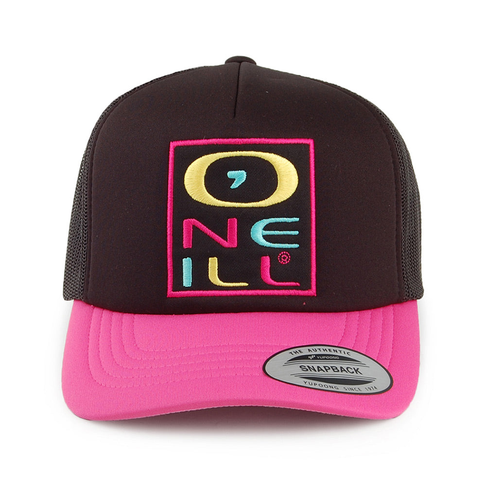 O'Neill Hats Original Surfer II Trucker Cap - Black-Pink