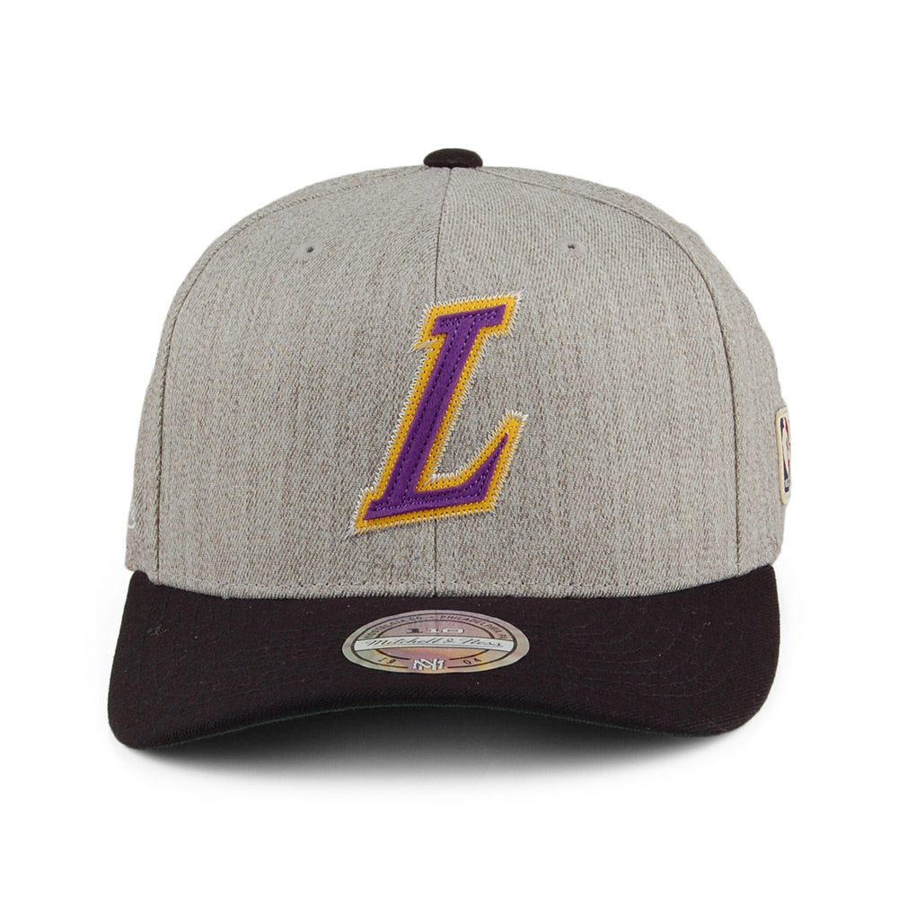 Mitchell & Ness L.A. Lakers Snapback Cap - Hometown - Grey-Black