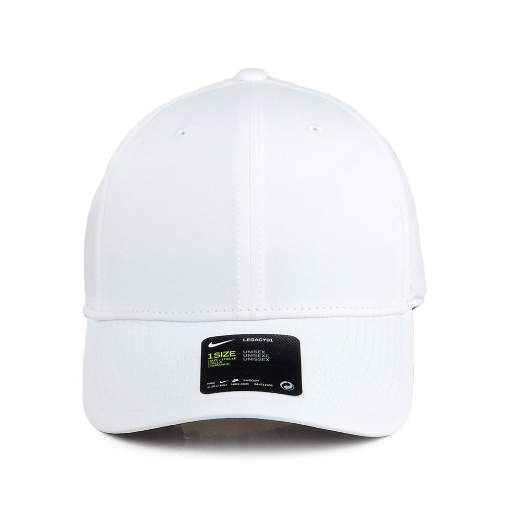 Nike Golf Hats Legacy 91 Tech Blank Baseball Cap - White