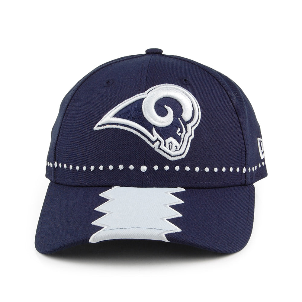 New Era 9FORTY Los Angeles Rams Baseball Cap - NFL Draft - Navy Blue