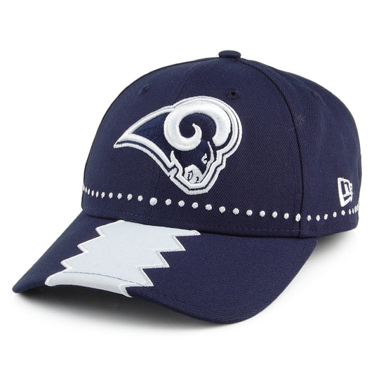 New Era 9FORTY Los Angeles Rams Baseball Cap - NFL Draft - Navy Blue