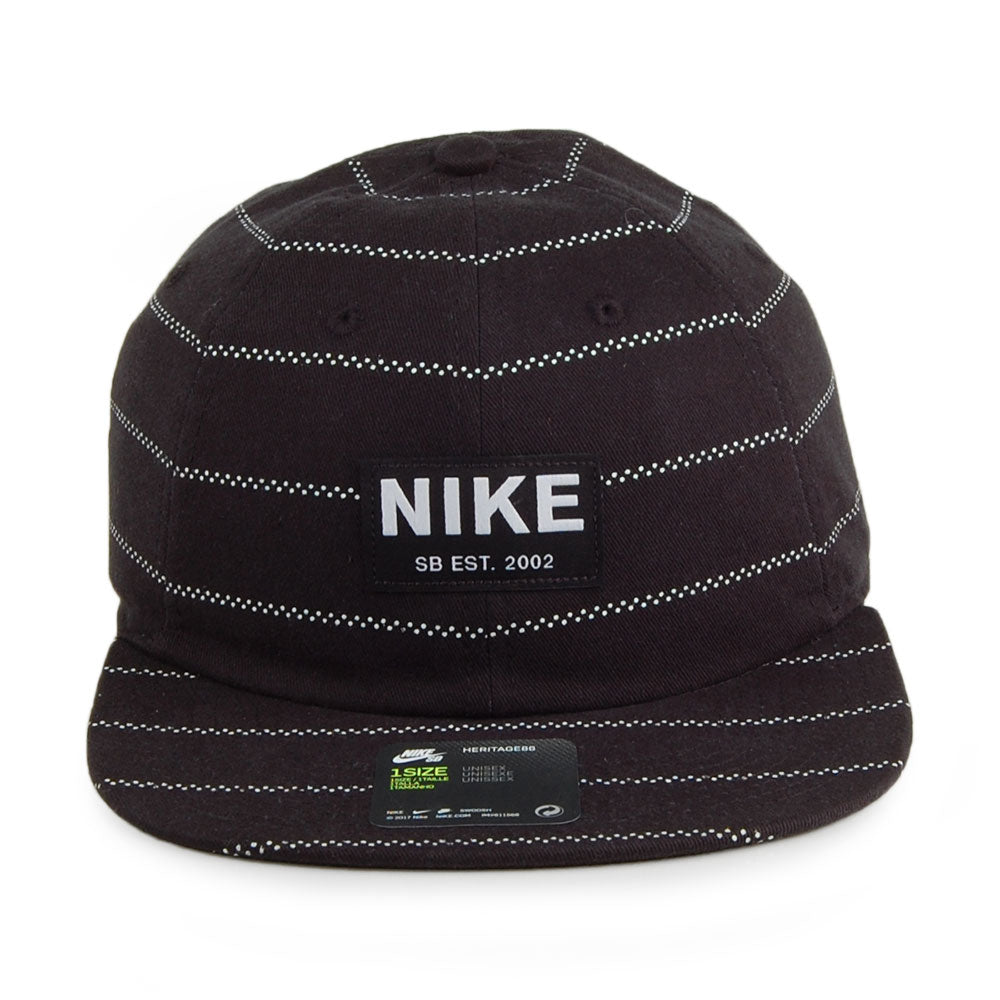 Nike SB Hats H86 Washed Strapback Cap - Black