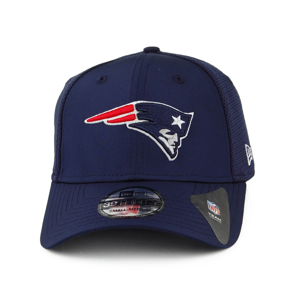 New Era 39THIRTY New England Patriots Baseball Cap - NFL Featherweight - Navy Blue