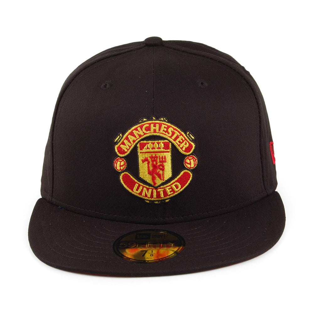 New Era 59FIFTY Manchester United Baseball Cap - Basic - Black