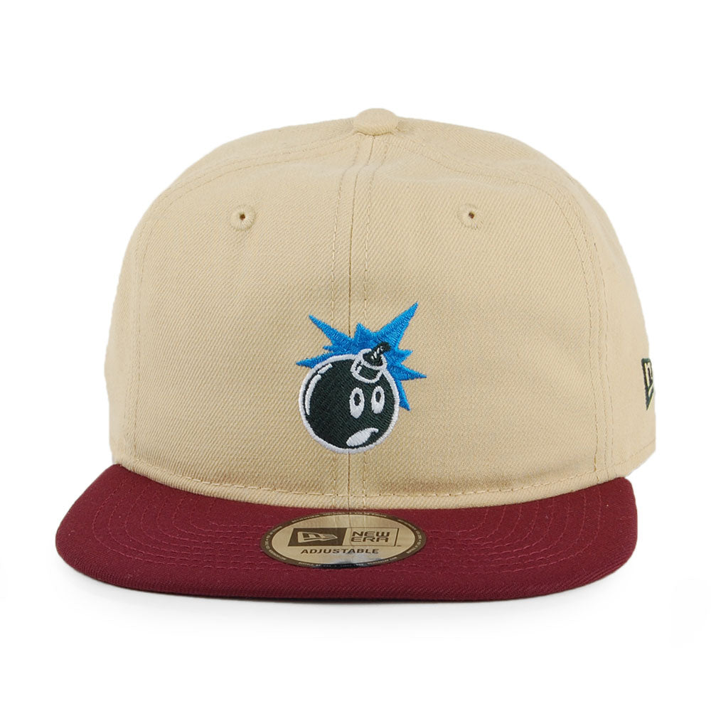 The Hundreds Keen New Era Snapback Cap - Yellow-Burgundy