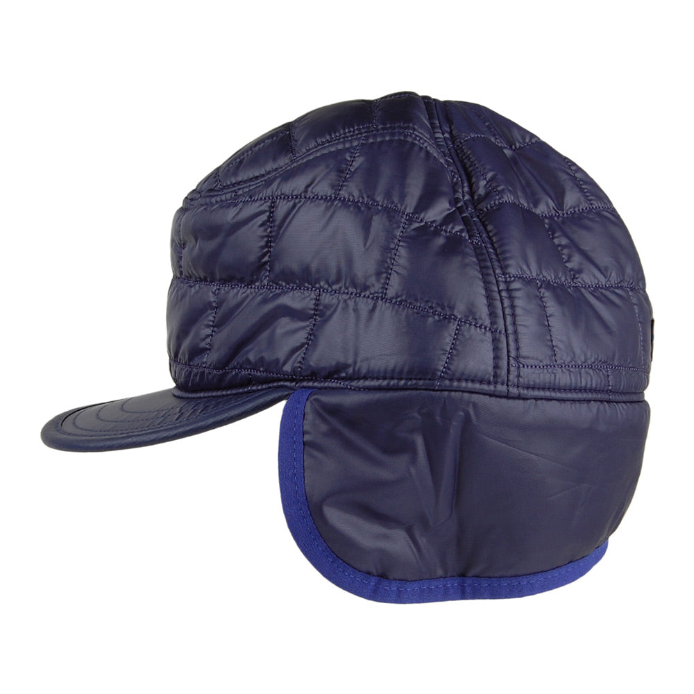 Patagonia Hats Nano Puff Recycled Earflap Cap - Navy Blue