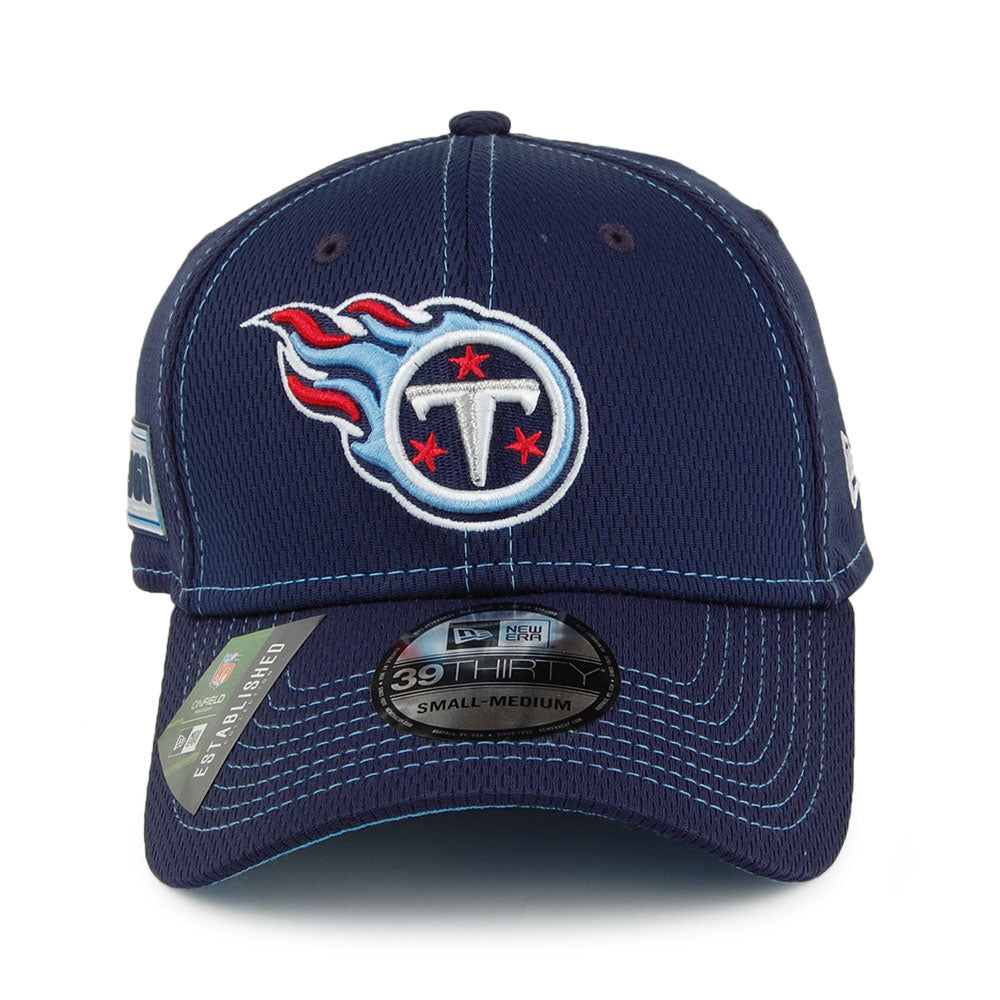 New Era 39THIRTY Tennessee Titans Baseball Cap NFL Onfield Road - Blue