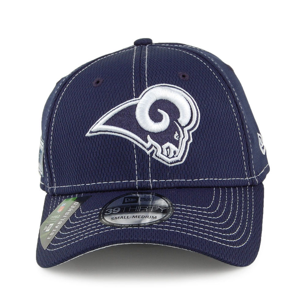 New Era 39THIRTY Los Angeles Rams Baseball Cap - NFL Onfield Road - Blue