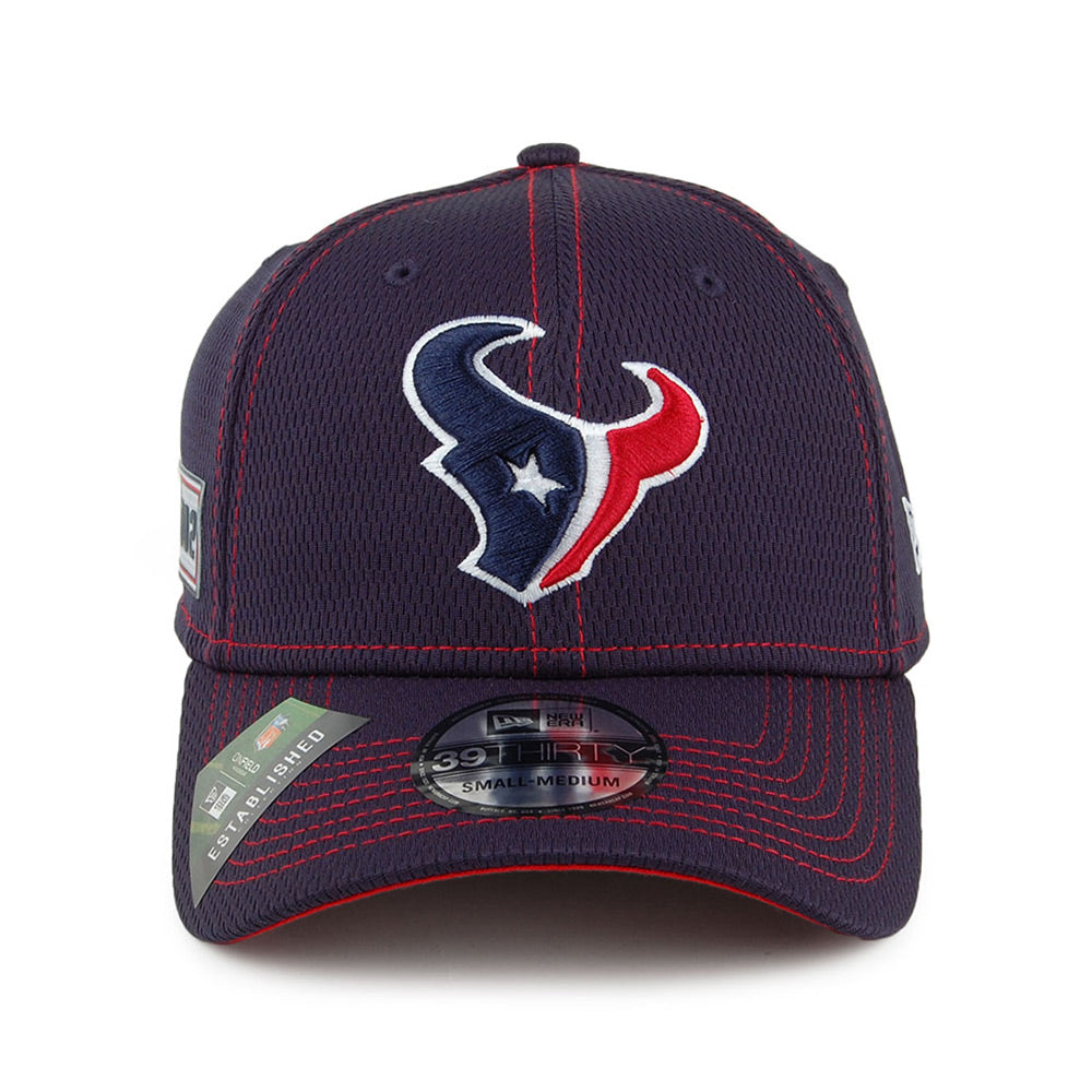 New Era 39THIRTY Houston Texans Baseball Cap - NFL Onfield Road - Navy Blue