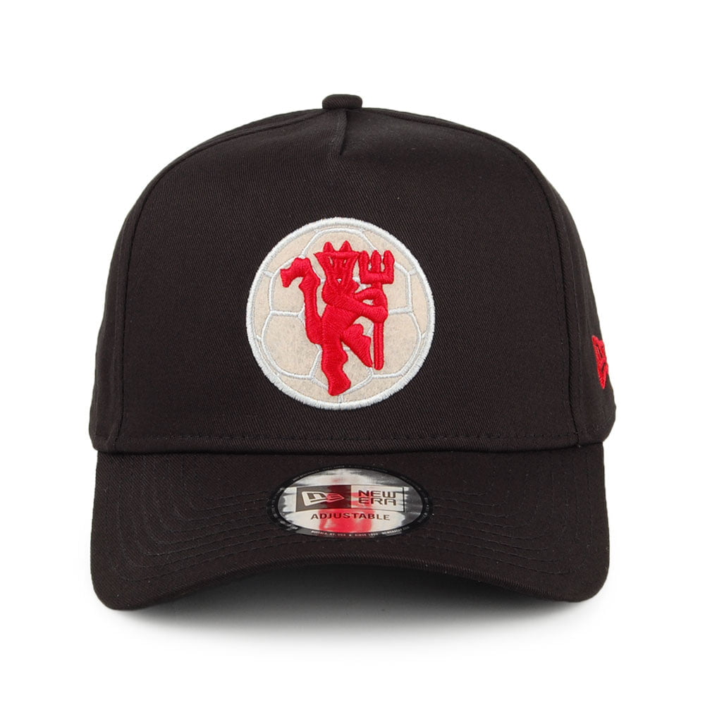 New Era 9FORTY Manchester United A-Frame Snapback Cap - Black