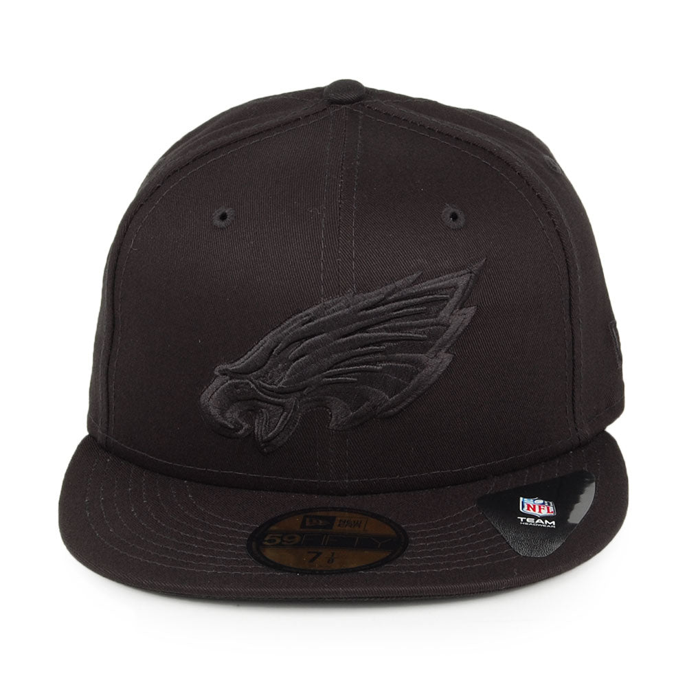 New Era 59FIFTY Philadelphia Eagles Baseball Cap - NFL Team Tonal - Black