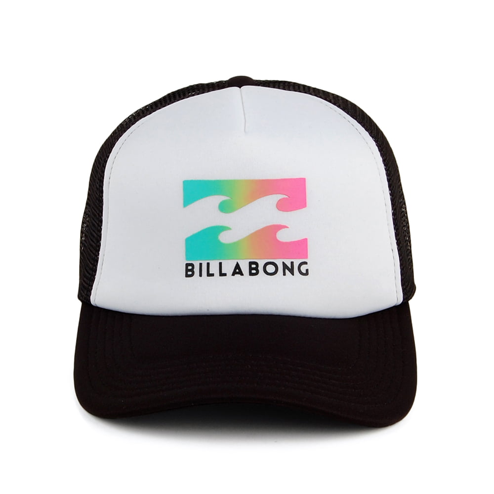 Billabong Hats Podium Trucker Cap - White-Black