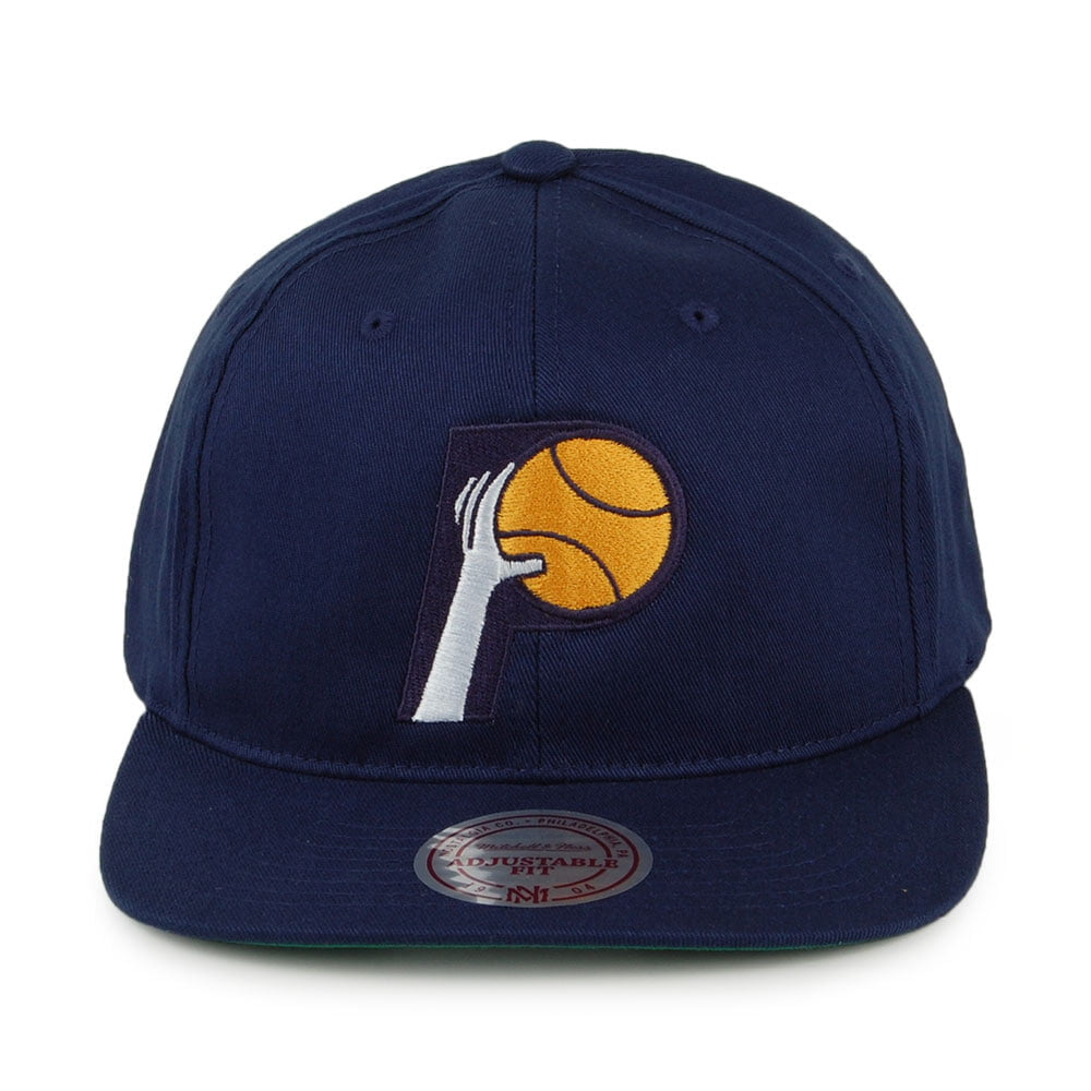 Mitchell & Ness Indiana Pacers Snapback Cap - Team Logo Deadstock - Navy Blue