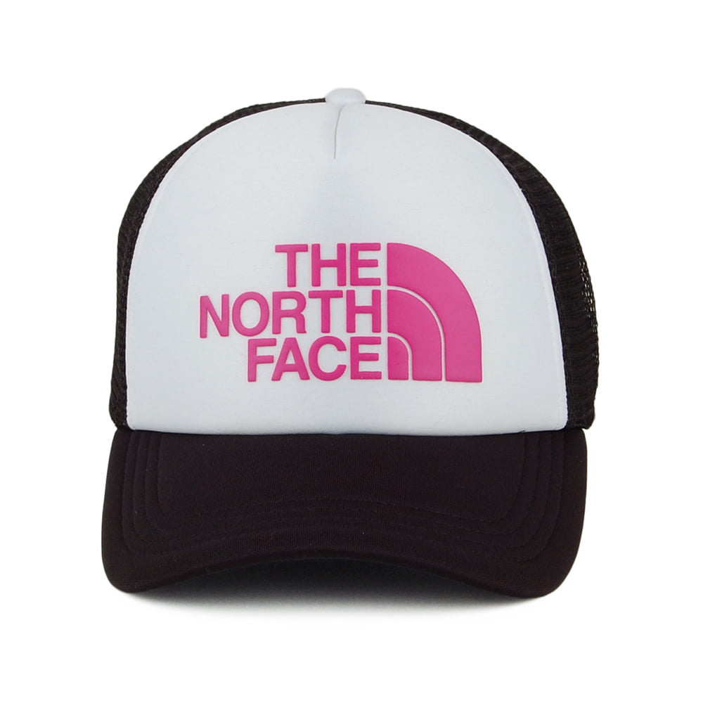 The North Face Hats TNF Logo Deep Fit Trucker Cap - Pink-White