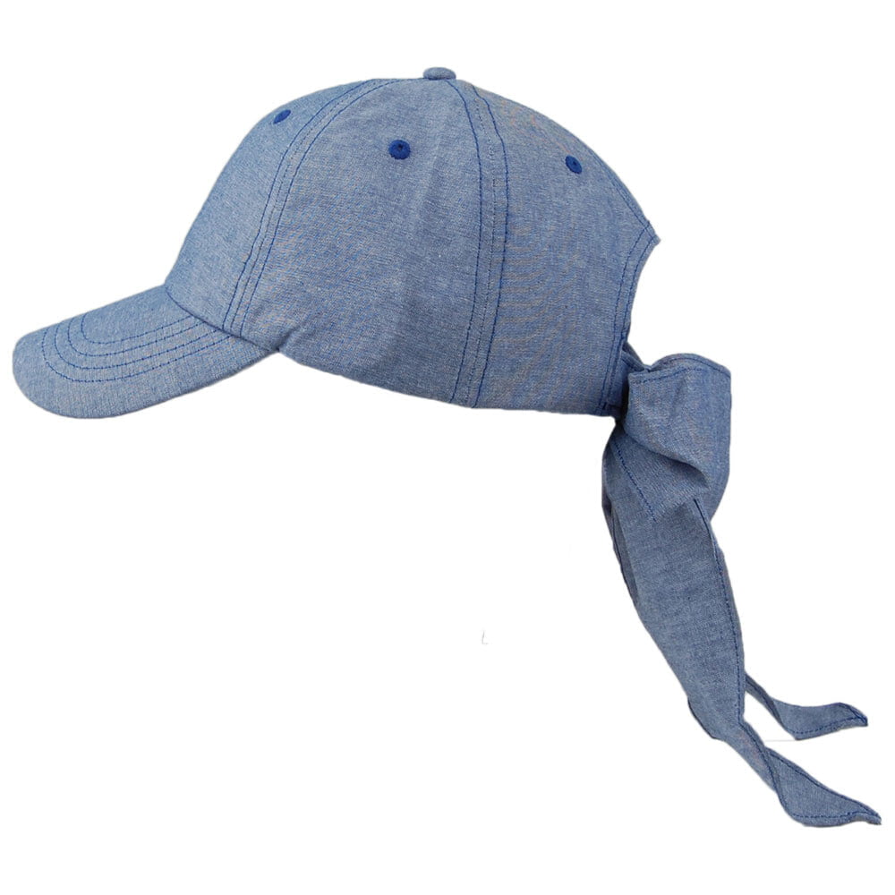 Betmar Hats Astrid Bow Baseball Cap - Denim