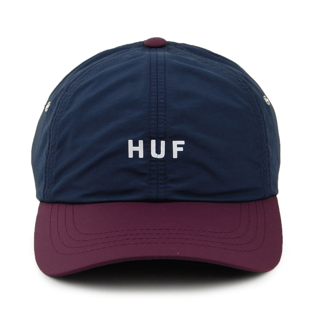 HUF Standard Contrast Curved Visor Baseball Cap - Navy Blue