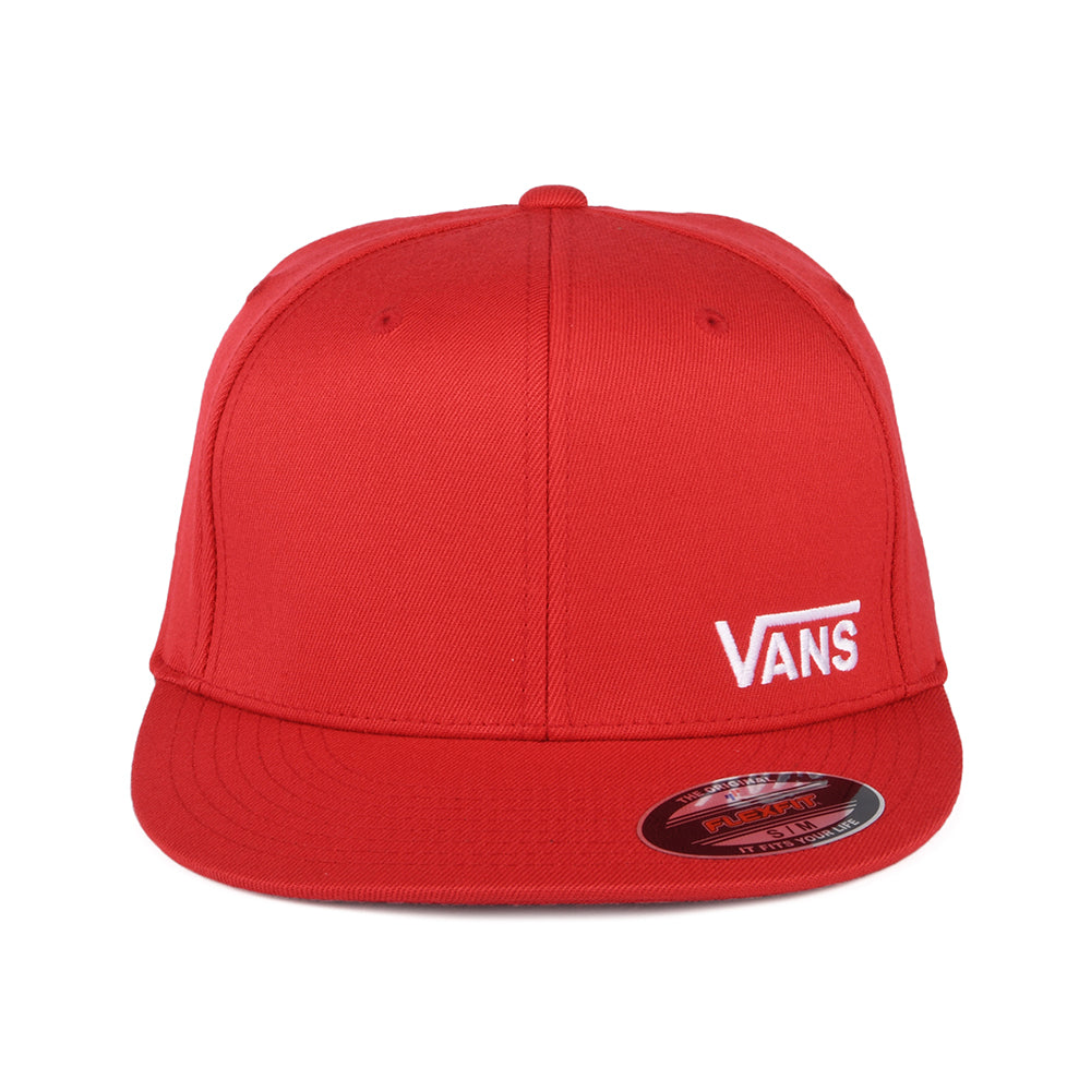 Vans Hats Splitz Flexfit Baseball Cap - Red