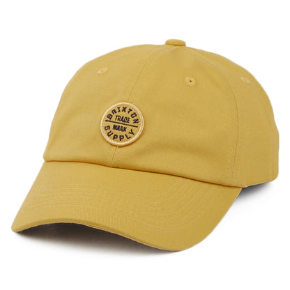 Brixton Hats Oath Low Profile Baseball Cap - Yellow