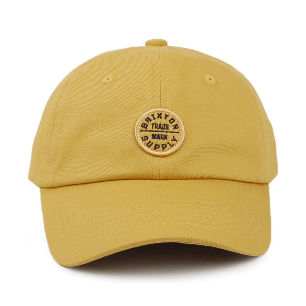 Brixton Hats Oath Low Profile Baseball Cap - Yellow