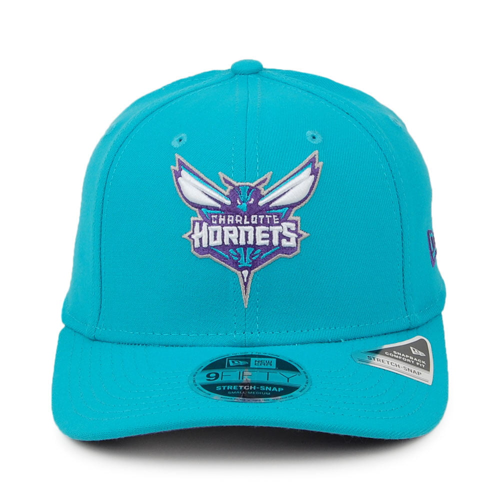 New Era 9FIFTY Charlotte Hornets Snapback Cap - Stretch Snap - Teal