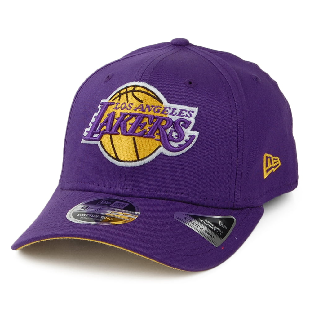 New Era 9FIFTY L.A. Lakers Snapback Cap - NBA Stretch - Purple ...