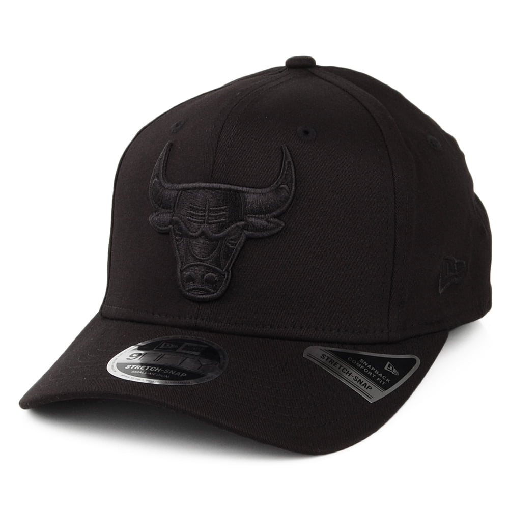 New Era 9FIFTY Chicago Bulls Snapback Cap - NBA Tonal Stretch Snap - B ...