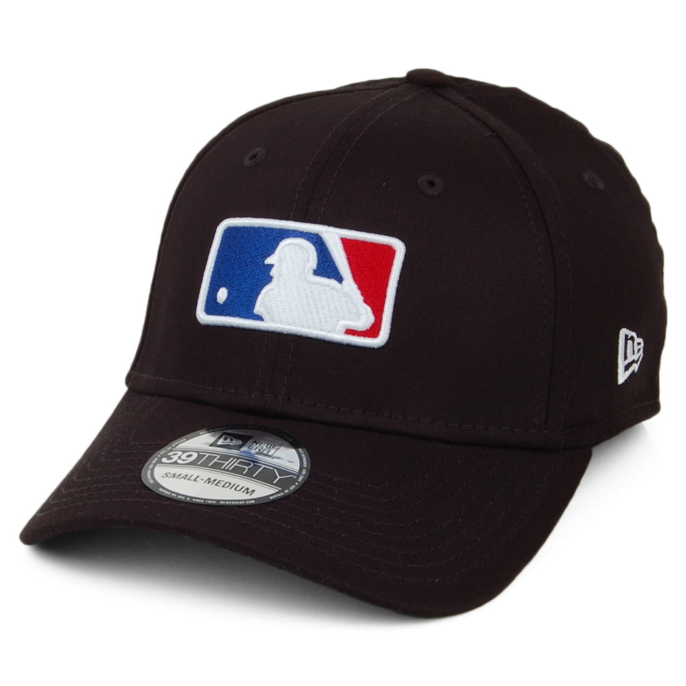 New Era 39THIRTY Baseball Cap MLB League Shield - Black