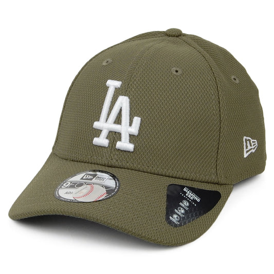 New Era 9FORTY L.A. Dodgers Baseball Cap - MLB Diamond Era Essential - Olive