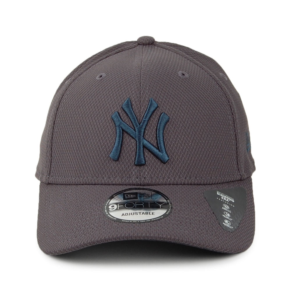 New Era 9FORTY New York Yankees Baseball Cap - MLB Diamond Era Essential - Graphite