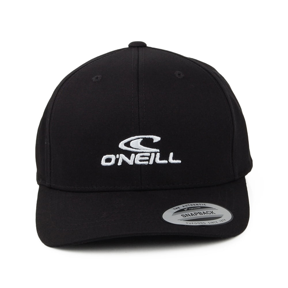 O'Neill Hats Wave Logo Snapback Cap - Black