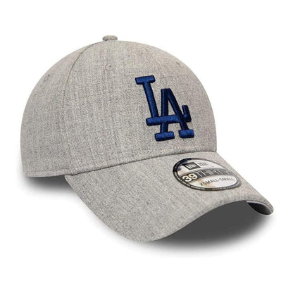 New Era 39THIRTY L.A. Dodgers Baseball Cap - MLB Heather - Grey