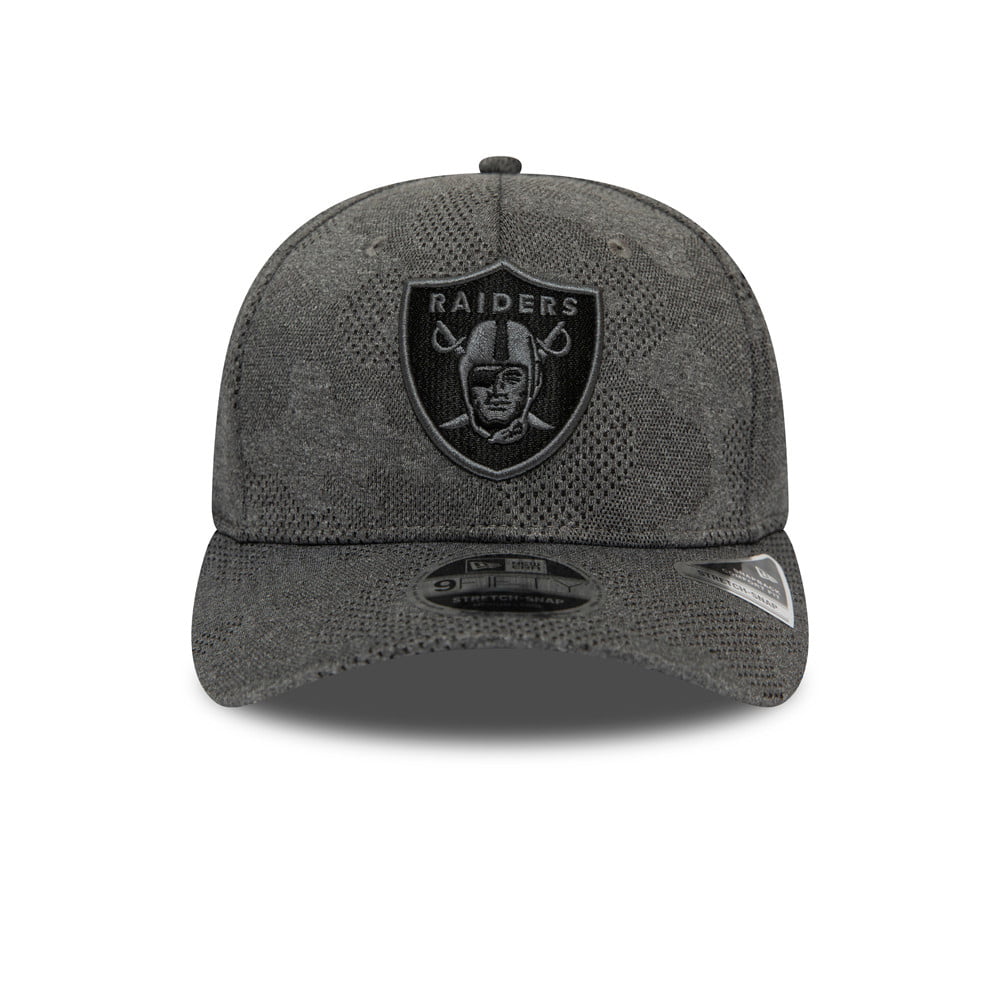 New Era 9FIFTY Las Vegas Raiders Snapback Cap NFL Engineered Plus - Black-Grey