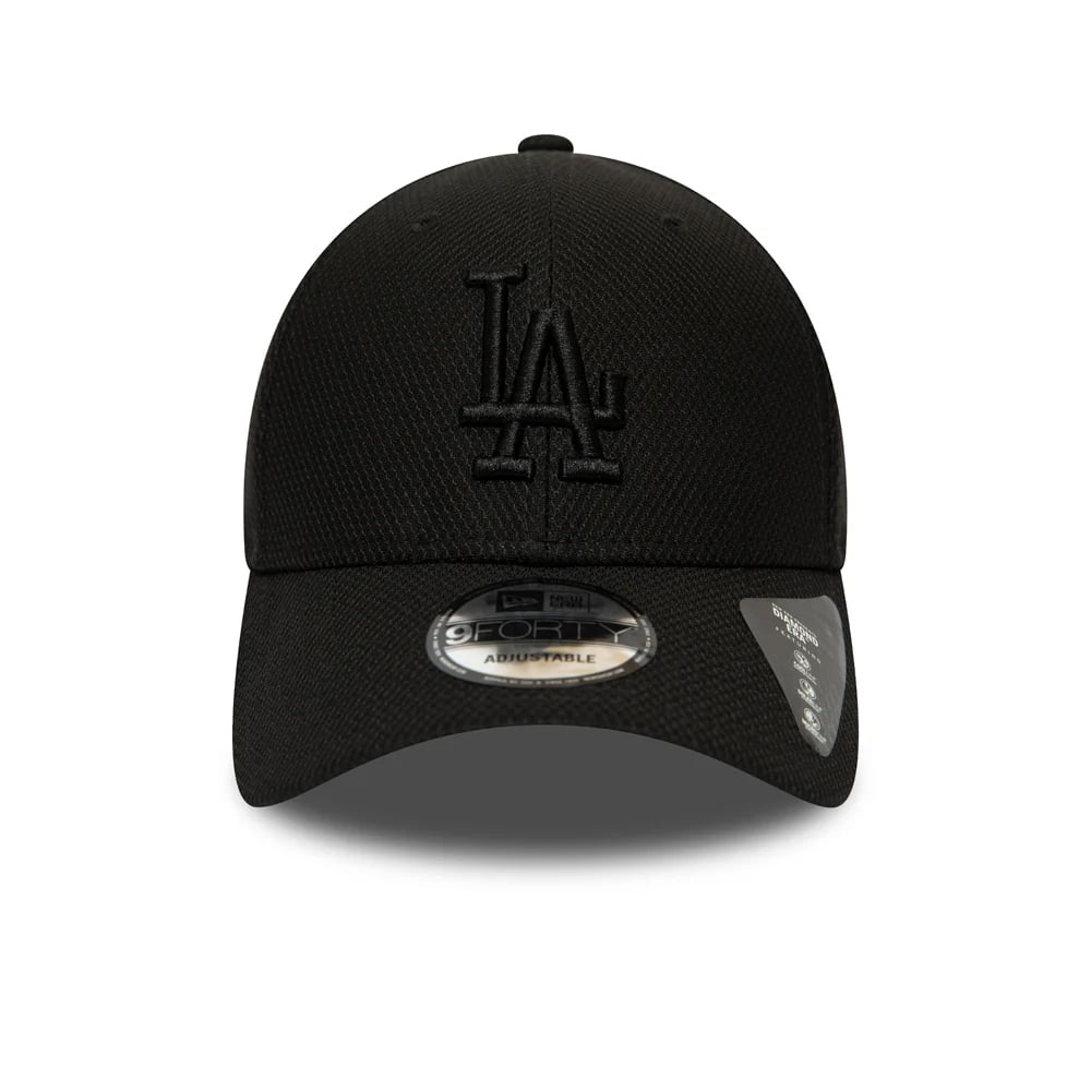 New Era 9FORTY L.A. Dodgers Baseball Cap - MLB Diamond Era Essential - Black