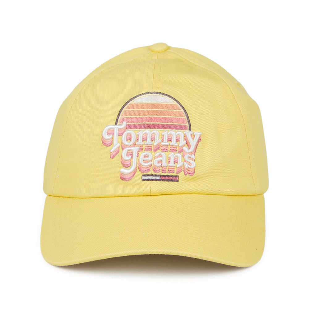 Tommy Hilfiger Hats Womens Item Retro Logo Baseball Cap - Yellow