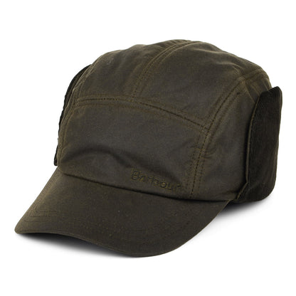 Barbour Hats Dalegarth Hunting Cap with Earflaps - Olive