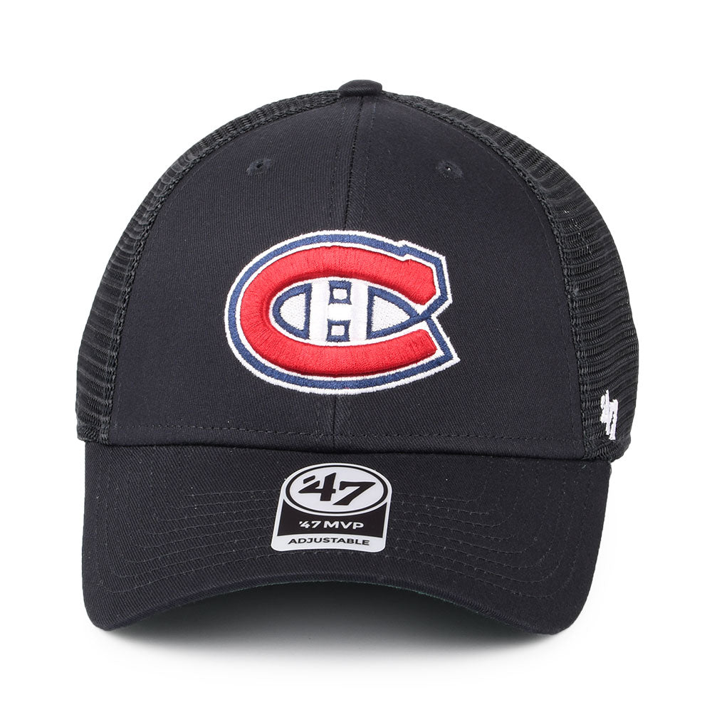 47 Brand Montreal Canadiens Trucker Cap - NHL Branson MVP - Navy Blue