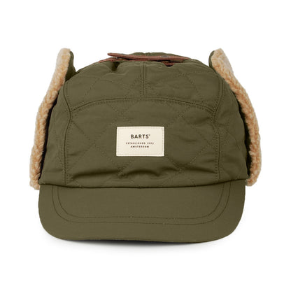 Barts Hats Aspen Baseball Cap With Earflaps - Army Green