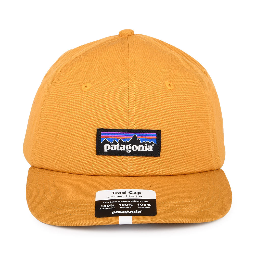 Patagonia Hats P-6 Label Trad Organic Cotton Baseball Cap - Mustard