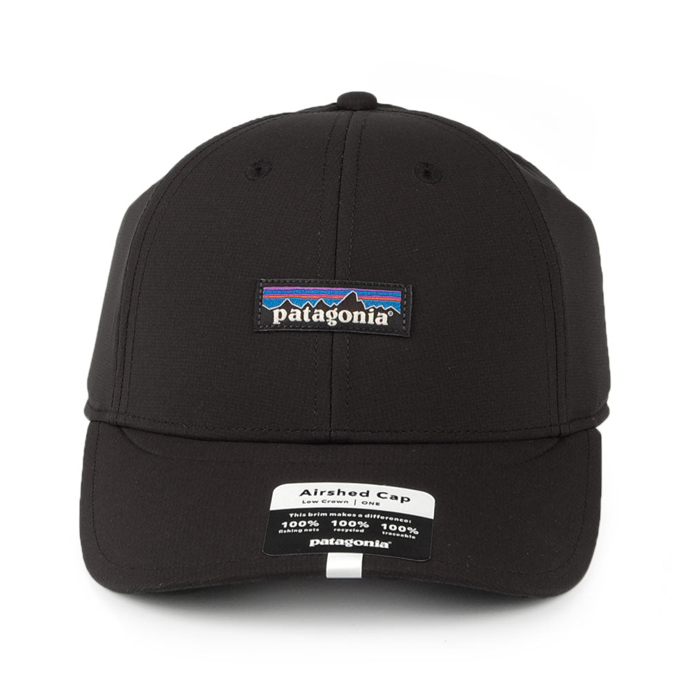 Patagonia Hats Airshed Low Crown Recycled Baseball Cap - Black