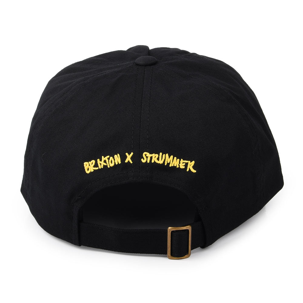 Brixton Hats Know Your Rights Joe Strummer Low Profile Baseball Cap - Black