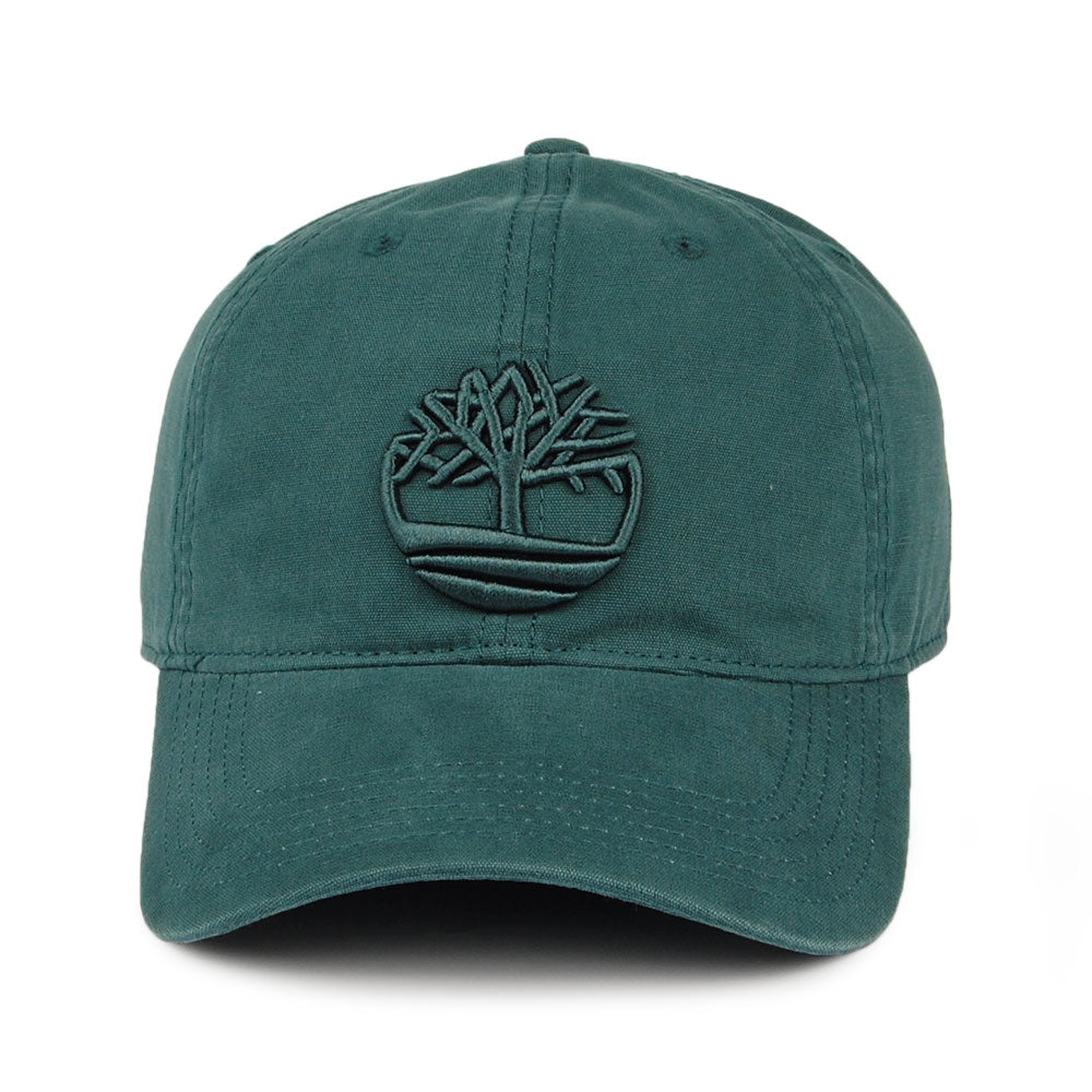 Timberland Hats Soundview Cotton Canvas Baseball Cap - Sea Green