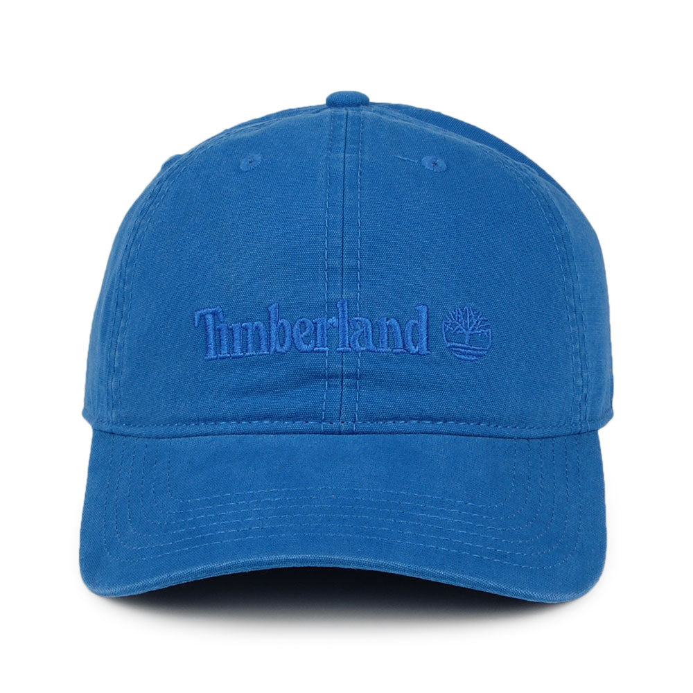 Timberland Hats Cooper Hill Cotton Canvas Baseball Cap - Bright Blue